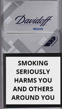 Davidoff Reach Silver Cigarette Pack